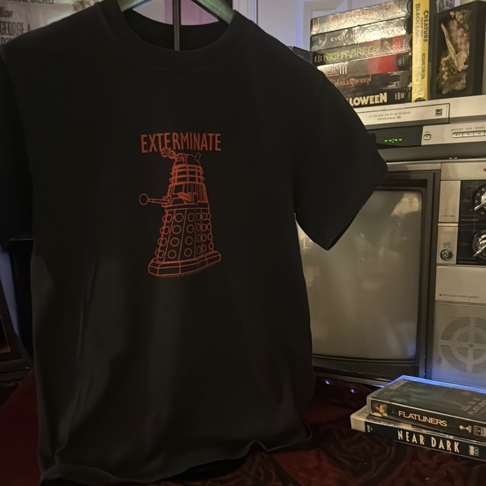 Vintage Doctor Who Dalek Exterminate T-Shirt